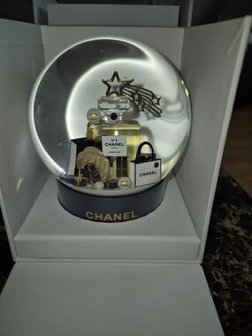 Authentic Special Edition 2025 Chanel Decorative Snow Globe